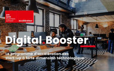 Digital Booster : 3 mois pour développer sa start-up tech et digitale