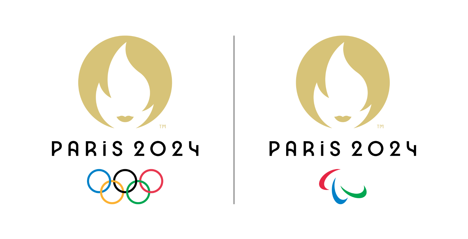Logotypes des Jeux Olympiques et Paralympiques de Paris 2024